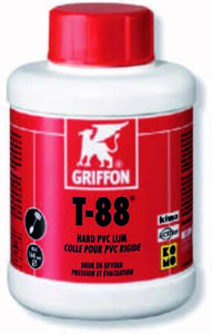 Griffon T-88 Hard PVC Lijm 500ml - Betrouwbare Verlijming voor Buizen & Fittingen