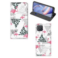 OPPO Reno4 Z 5G Hoesje maken Flamingo Triangle