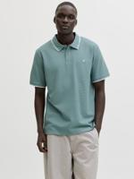 Jack - Jones Jjeaustin Polo Ss Noos Poloshirts Mineral Blue