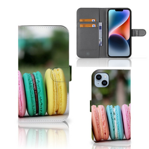 iPhone 15 Plus Book Cover Macarons