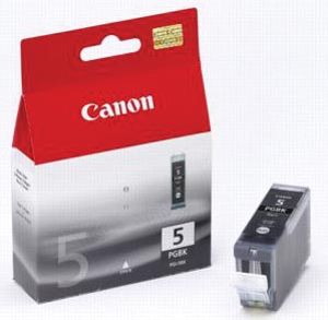 Canon inktcartridge PGI-5BK, 505 pagina&apos;s, OEM 0628B001, zwart