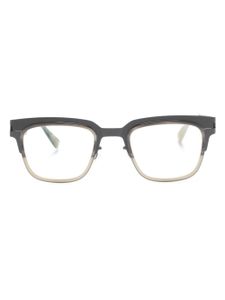 Mykita lunettes de vue Raymond à effet dégradé - Argent