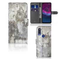 Motorola One Action | Bookcase | Beton Print