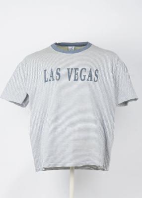 Vintage Boxy CalCru Las Vegas T-shirt in White size XL