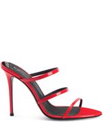 Giuseppe Zanotti sandales Alimha 105 mm en cuir - Rouge