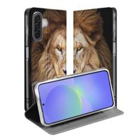 Standcase Hoesje Samsung Galaxy A17 Leeuw