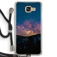 Travel to space: Samsung Galaxy A5 (2016) Transparant Hoesje met koord