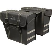 Greenlands Dubbele fietstas city 25 liter zwart