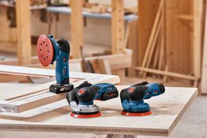 Bosch Blauw GEX 18V-125 Professional | Accu-excenterschuurmachine | 18V | Body | Zonder Accu's & Laders | In L-Boxx - 0601372200