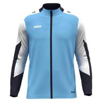 JAKO Dynamic Polyester Trainingsjack Lichtblauw Wit Donkerblauw