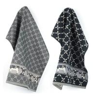 Thee- en keukendoek Cows Black
