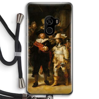 De Nachtwacht: Xiaomi Mi Mix 2 Transparant Hoesje met koord