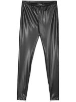 DSQUARED2 pantalon skinny à effet de brillance - Noir