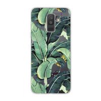 Bananenbladeren: Samsung Galaxy A6 Plus (2018) Transparant Hoesje