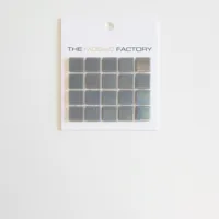 The Mosaic Factory Amsterdam Mozaiek Tegel Vierkant - Donker Grijs Glas Parelmoer Serie 322x322 mm