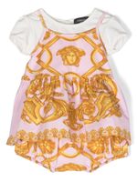 Versace Kids robe-short à imprimé baroque - Rose - thumbnail