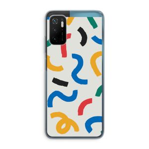 Illustratieve pop 2: Xiaomi Poco M3 Pro 5G Transparant Hoesje