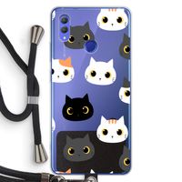 Katten: Honor Note 10 Transparant Hoesje met koord