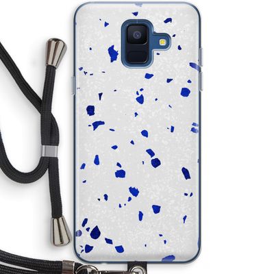 Terrazzo N°5: Samsung Galaxy A6 (2018) Transparant Hoesje met koord