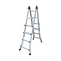 Inklapbare ladder EDM 75094 Aluminium Multicolour Inklapbare ladder EDM 75094 Aluminium Multicolour