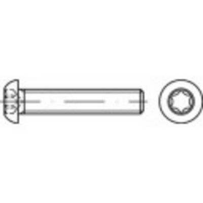 TOOLCRAFT 148225 Lenskopschroeven M4 10 mm T-profiel Staal Galvanisch verzinkt 500 stuk(s)