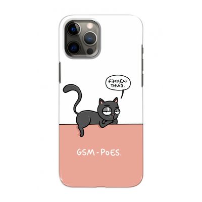 GSM poes: Volledig geprint iPhone 12 Hoesje