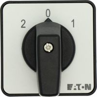 Eaton T0-1-15421/E elektrische schakelaar Tuimelschakelaar 1P Zwart, Metallic - thumbnail