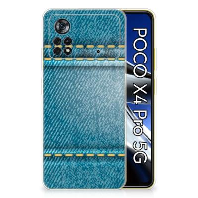 Xiaomi Poco X4 Pro 5G | Sillicone Back Cover | Jeans