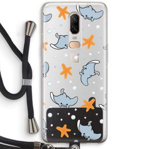 Manta: OnePlus 6 Transparant Hoesje met koord