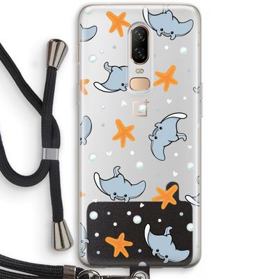 Manta: OnePlus 6 Transparant Hoesje met koord
