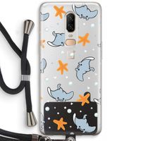 Manta: OnePlus 6 Transparant Hoesje met koord