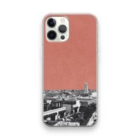 Marrakech Skyline : iPhone 12 Pro Transparant Hoesje