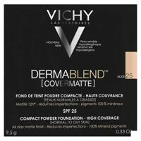 Vichy Dermablend Covermatte Poeder Foundation Vette Huid 25 Nude 9,5g