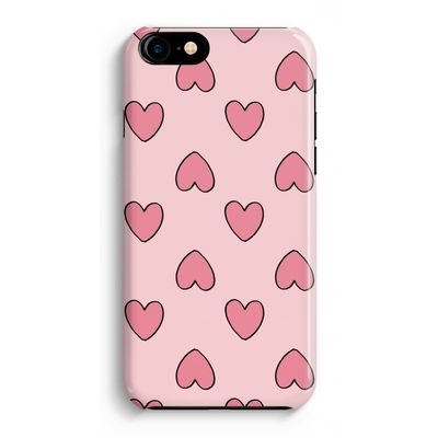Ondersteboven verliefd: iPhone 8 Volledig Geprint Hoesje