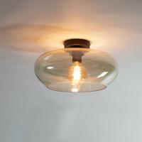 LifestyleFurn Plafondlamp 'Hadassa' 40cm, kleur Amber