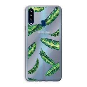Lange bladeren: Samsung Galaxy A20s Transparant Hoesje