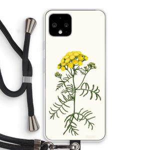 Tansy: Pixel 4 Transparant Hoesje met koord