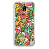 Vexx City: Samsung Galaxy J3 (2017) Transparant Hoesje