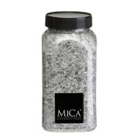 Mica Decorations decoratie stenen / granulaat - 650 ml - 1-2 mm - spiegel glas