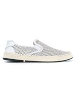 Osklen chaussures de skate perforées - Blanc