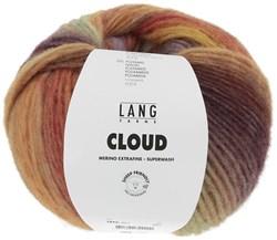 Lang Yarns Cloud 017 Bruin/Rood/Mint