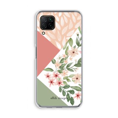 Sweet heaven geometrics: Huawei P40 Lite Transparant Hoesje