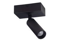 BC0021 LED-opbouwspot Koker 1x10W 2700K Dimbaar Zwart