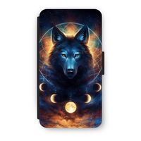 Wolf Dreamcatcher: iPhone X Flip Hoesje