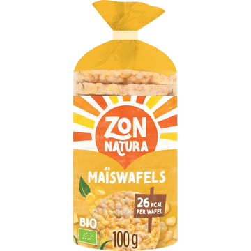 Zonnatura Maiswafels 100 g bij Jumbo