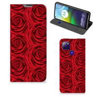 Motorola Moto G9 Power Smart Cover Red Roses