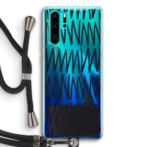 Marrakech Zigzag: Huawei P30 Pro Transparant Hoesje met koord