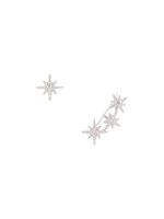 APM Monaco boucles d'oreilles asymétrique en argent
