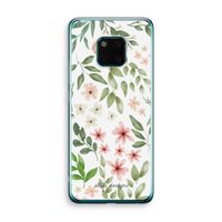 Botanical sweet flower heaven: Huawei Mate 20 Pro Transparant Hoesje