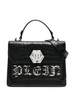 Philipp Plein sac cabas Gothic Plein en cuir - Noir